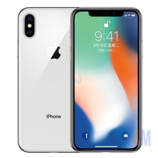 APPLE IPHONE X 64GB 5.8" SILVER